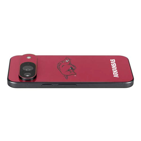 University of Arkansas-Fayetteville Razorbacks Red Logo Google Pixel 9 Skin